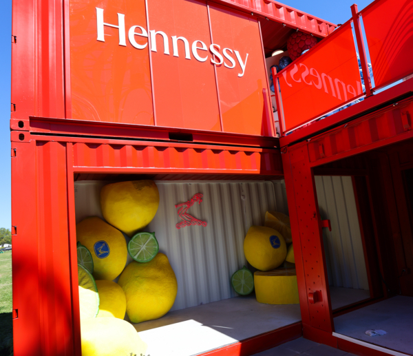 Hennessy Dreamville Fest BoxPop | Custom Two Story Shipping Container