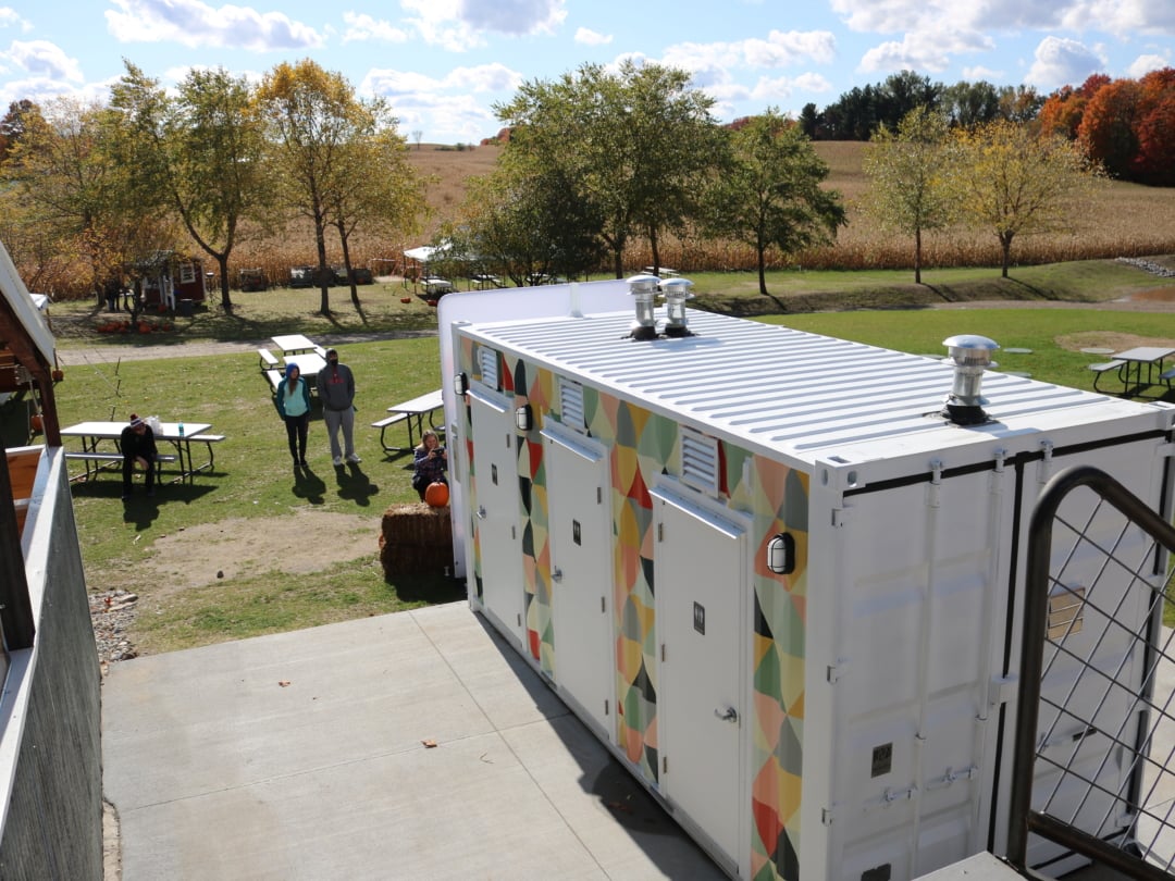 Box Pop Jacobs Corn Maze Mobile Restroom 22