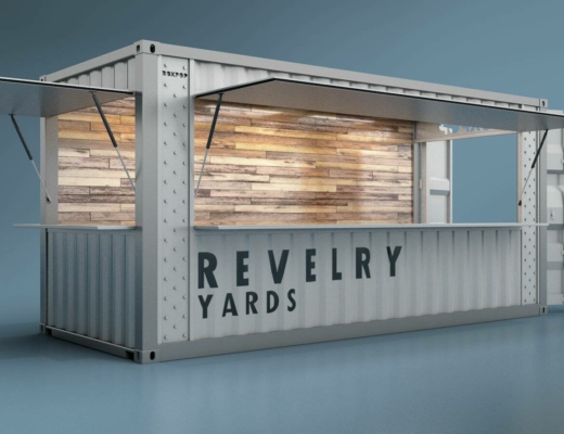 Revelry Shipping Container Bar