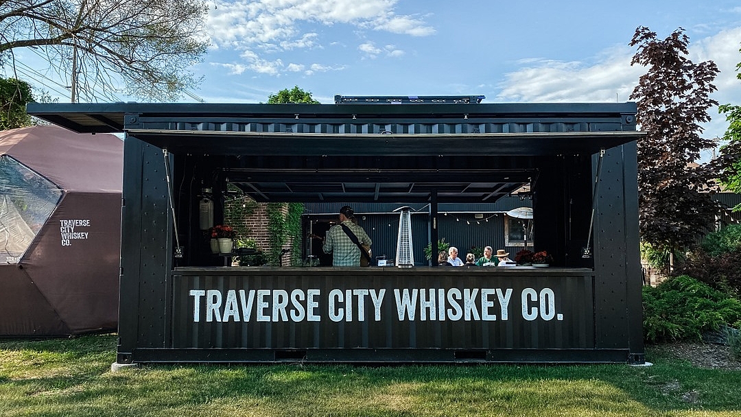 Band in the Traverse City Whiskey BoxPop®