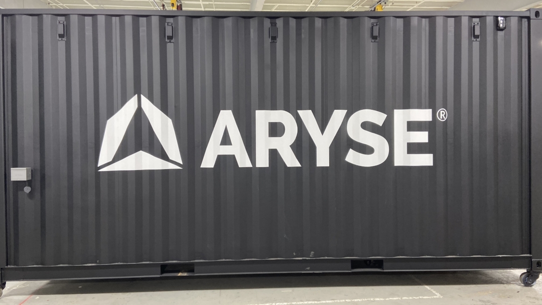 outside of the ARYSE Modified Shipping Container BoxPop®
