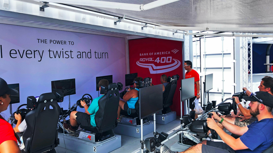Inside the Octagon Roval 400 BoxPop® activation