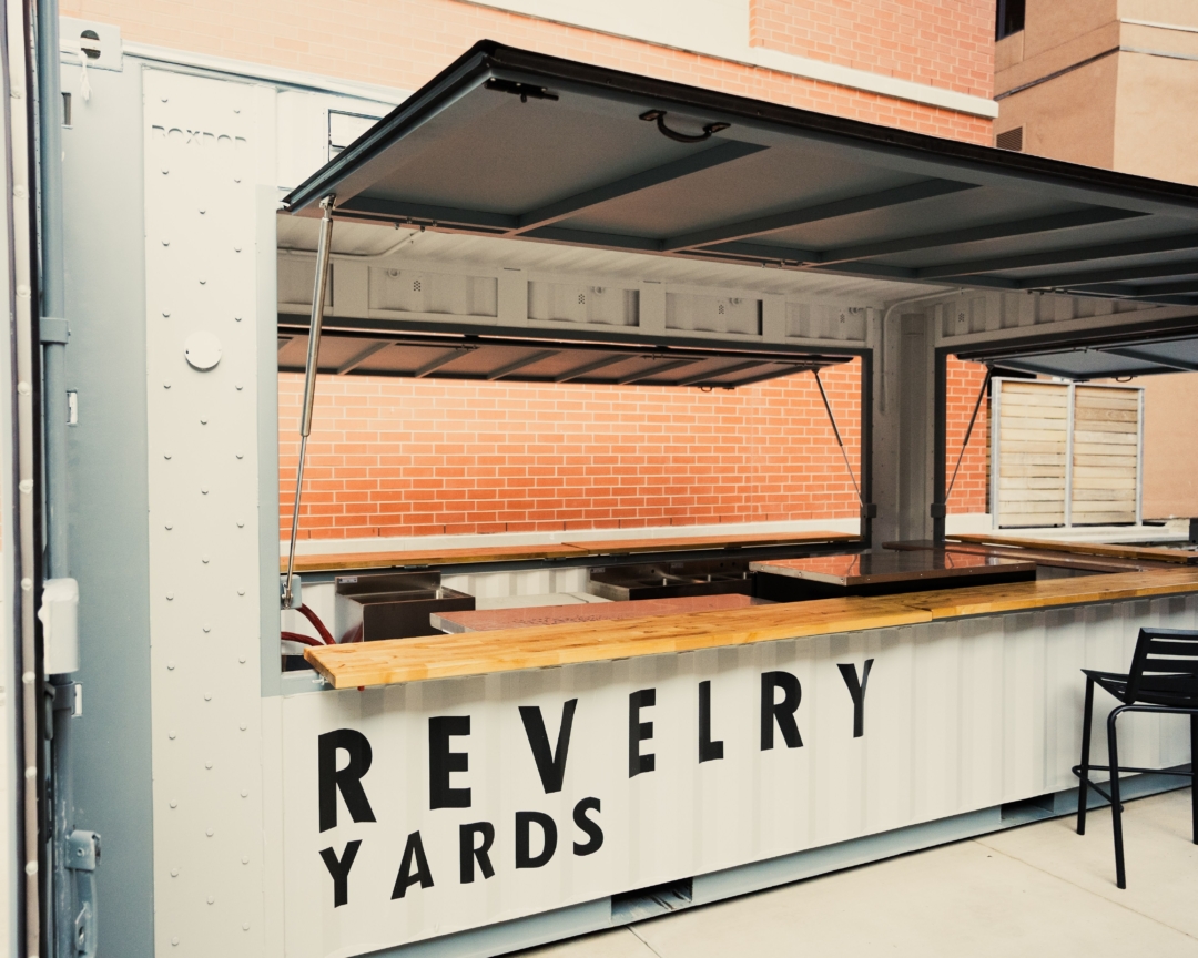 Revelry Shipping Container Bar