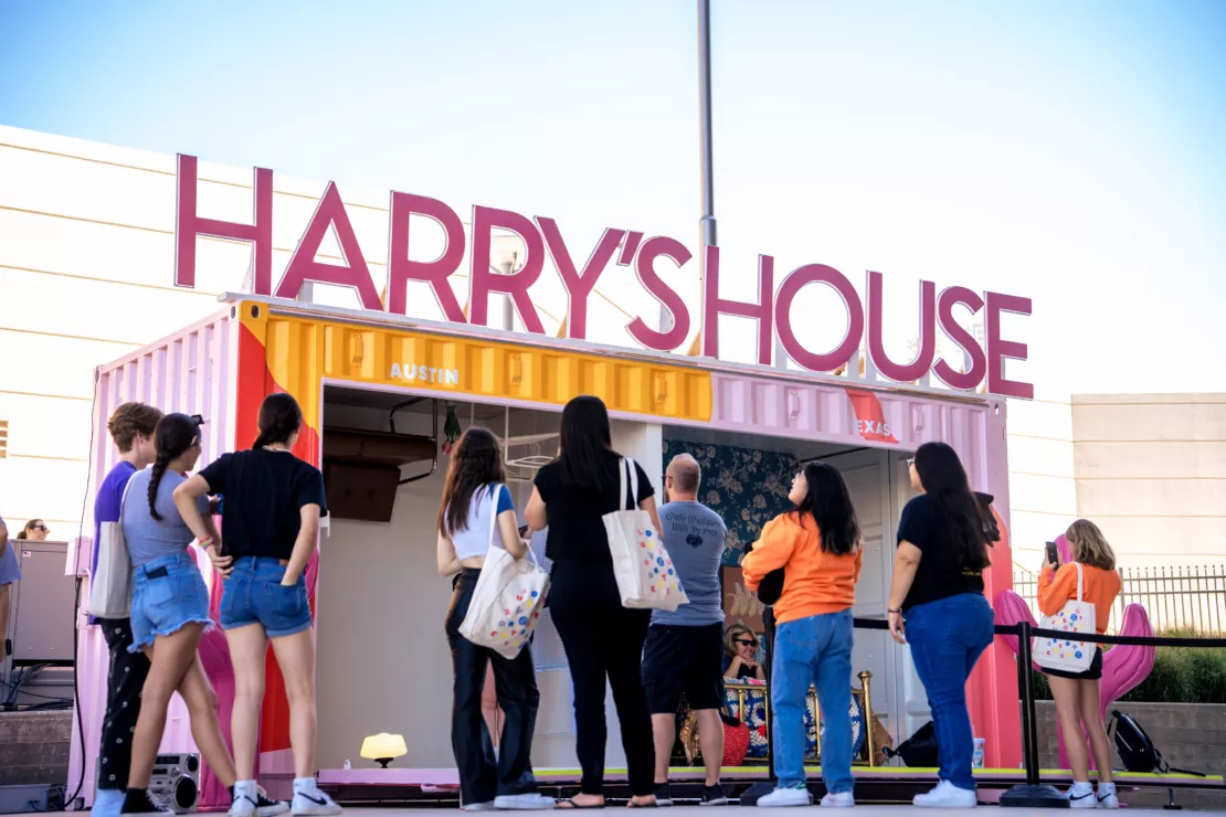 Harry Styles Custom Shipping Container