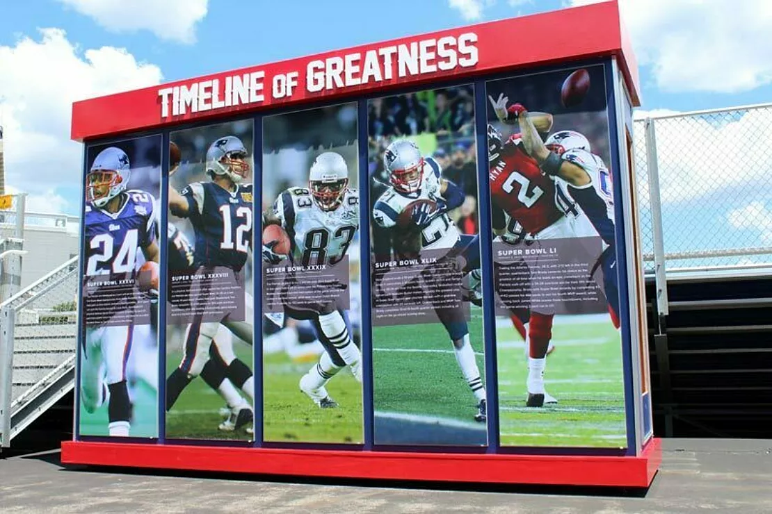 Activation of New England Patriots BoxPop®