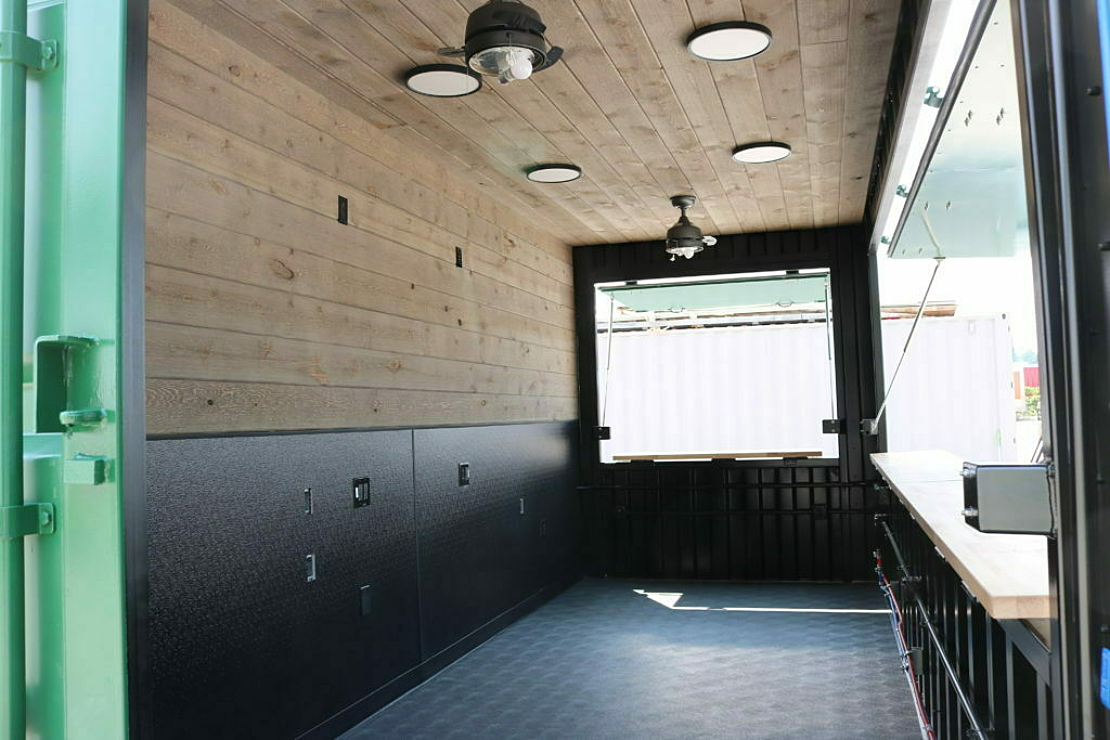 inside a BoxPop® Shipping Container