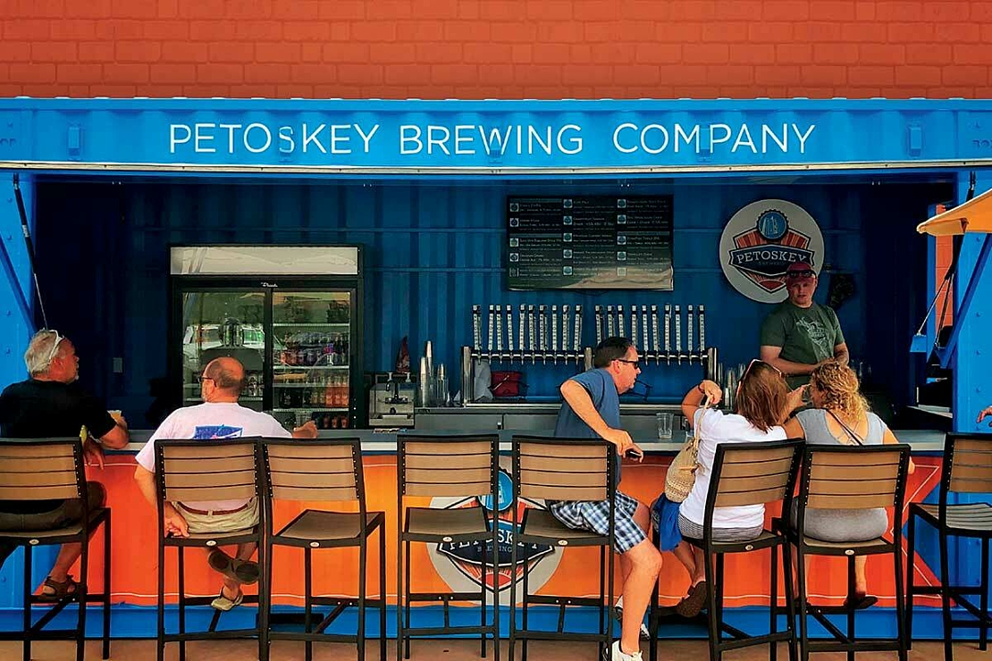 People at the Petoskey Brewing BoxPop®