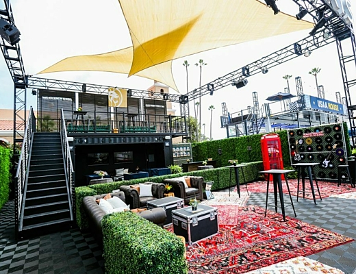 BoxPop Lounge Area | Custom Event Environment