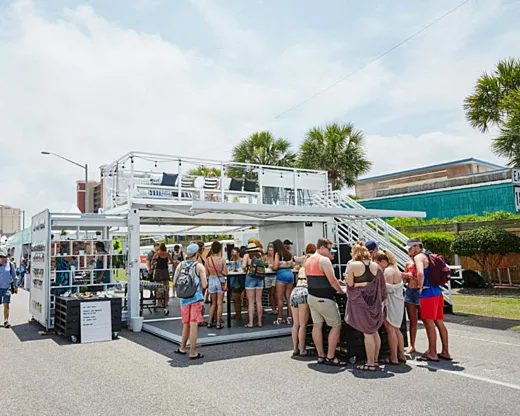 People enjoying a BoxPop® rental