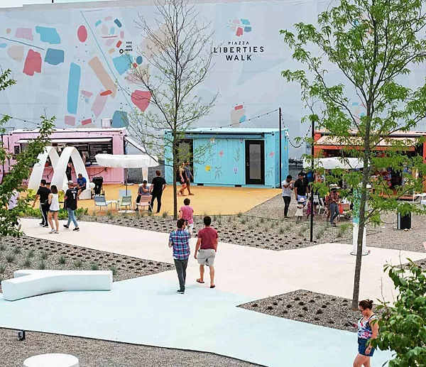 BoxPop® at Piazza Pod Park